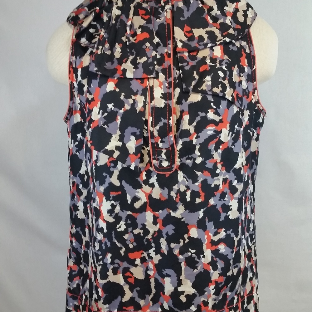 BCBGMAXAZRIA Womens 100% Silk Blouse size Small